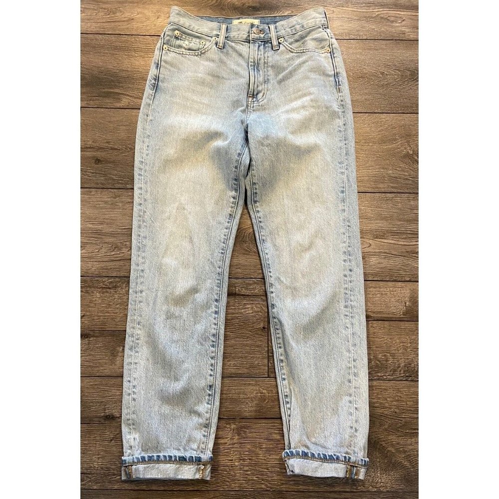 Madewell Light Wash Blue High-Rise Jeans